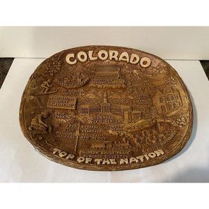 Colorado Resin Tourist Wall Hanging